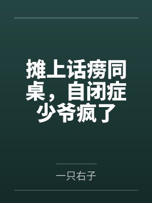 摊上话痨同桌，自闭症少爷疯了